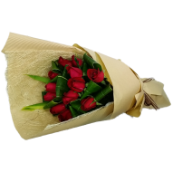 Timeless Romance One Dozen Red Roses