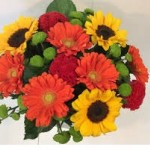 Gerbera Bouquet & Sun Flowers